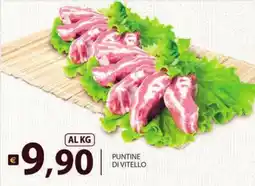 Supermercati Bruscoli Puntine di vitello offerta