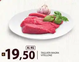 Supermercati Bruscoli Tagliata magra vitellone offerta