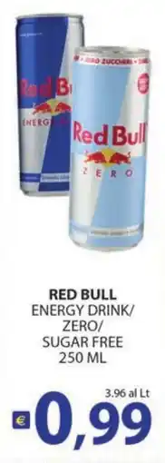 Supermercati Bruscoli Red Bull Energy Drink Zero Sugar Free offerta