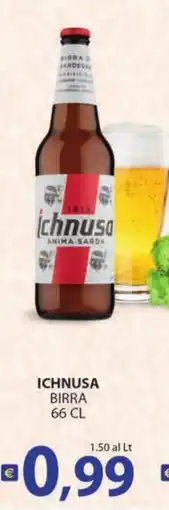 Supermercati Bruscoli Ichnusa birra offerta