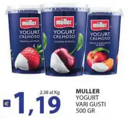 Supermercati Bruscoli Muller Yogurt Vari Gusti offerta