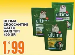 Supermercati Bruscoli Ultima croccantini gatto offerta
