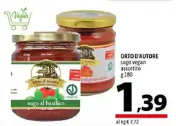 A&O Orto d'Autore sugo vegan assortito offerta