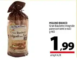 A&O Mulino Bianco Gran Bauletto integrale pane con semi e noci offerta