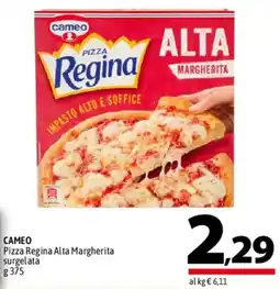 A&O Cameo Pizza Regina Alta Margherita offerta