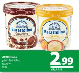 A&O Sammontana gelato Barattolino assortito offerta