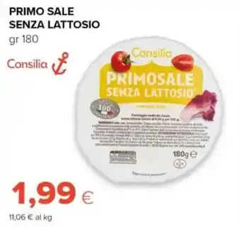 Primosale senza lattosio Consilia