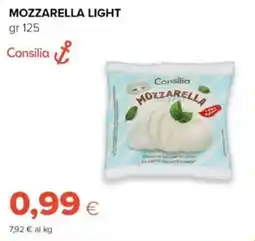 Tigre Mozzarella light Consilia offerta