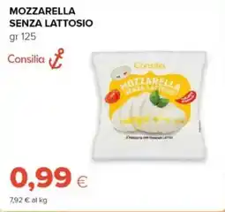 Tigre Mozzarella senza lattosio Consilia offerta