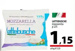 A&O Mozzarella Lattebusche offerta