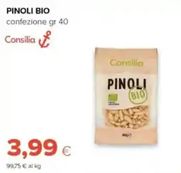 Tigre Pinoli bio Consilia offerta