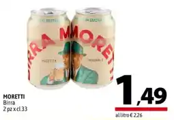 A&O Moretti Birra offerta