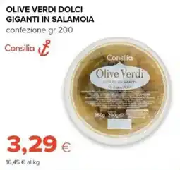 Tigre Olive Verdi Dolci Giganti in Salamoia Consilia offerta
