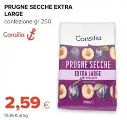 Tigre Prugne secche extra large Consilia offerta