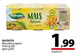 A&O Valfrutta Mais cotto a vapore offerta