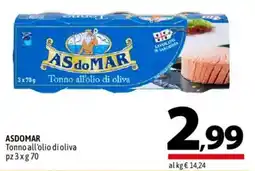 A&O Asdomar tonno all'olio di oliva offerta