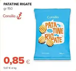 Tigre Patatine rigate Consilia offerta