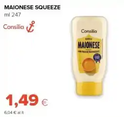 Tigre Maionese squeeze Consilia offerta