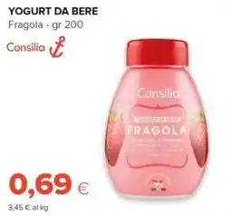 Tigre Yogurt da bere Fragola Consilia offerta