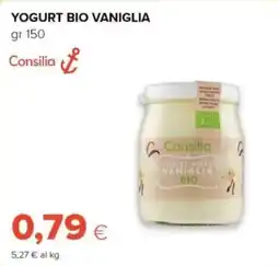 Tigre Yogurt bio vaniglia Consilia offerta