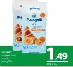 A&O Melegatti croissant farciti assortiti offerta