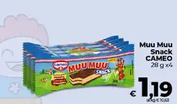 Ipercoop Radenza Muu Muu Snack Cameo offerta