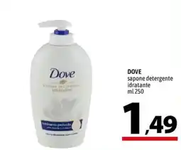 A&O Dove sapone detergente idratante offerta