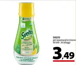 A&O Svelto gel lavastoviglie limone offerta