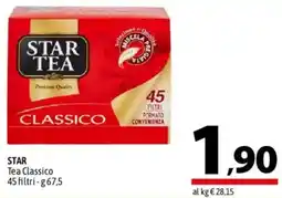 A&O Star Tea Classico offerta