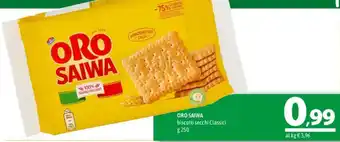 A&O Oro Saiwa biscotti secchi classici offerta