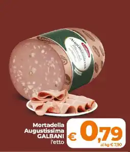 Ipercoop Radenza Mortadella Augustissima Galbani offerta