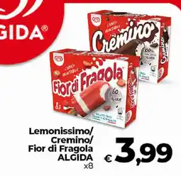Ipercoop Radenza Lemonissimo/Cremino/Fior di Fragola Algida offerta