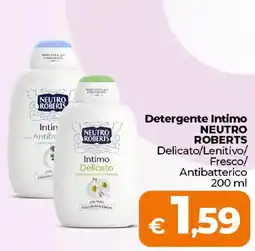 Ipercoop Radenza Detergente Intimo NEUTRO ROBERTS offerta