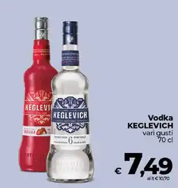 Ipercoop Radenza Vodka Keglevich offerta