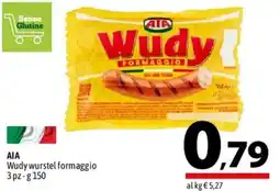 A&O AIA Wudy wurstel formaggio offerta