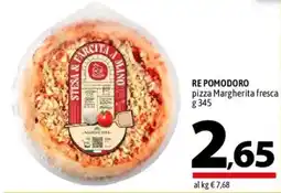 A&O RE POMODORO pizza Margherita fresca offerta