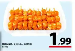 A&O Spiedini di surimi al gratin offerta