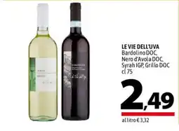 A&O Le vie dell'uva offerta