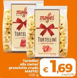 Ipercoop Radenza Tortellini alla carne/prosciutto crudo Maffei offerta