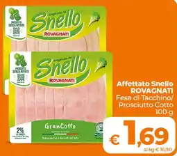Ipercoop Radenza Affettato Snello ROVAGNATI offerta