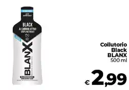 Ipercoop Radenza Collutorio Black BLANX offerta
