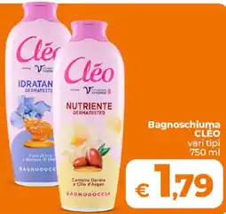 Ipercoop Radenza Bagnoschiuma Cléo offerta