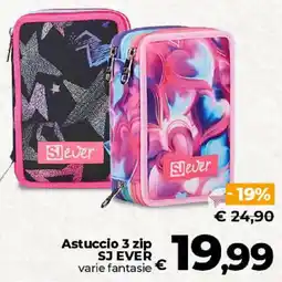 Ipercoop Radenza Astuccio 3 zip SJ EVER offerta