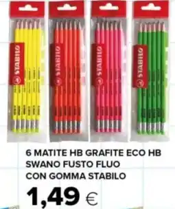 Oasi Matite HB grafite eco HB Stabilo offerta