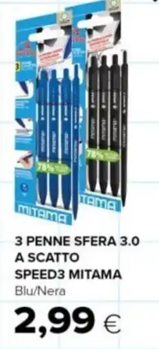 Oasi Penne sfera speed3 mitama offerta