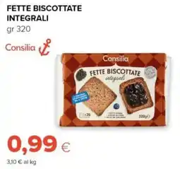 Tigre Fette biscottate integrali Consilia offerta