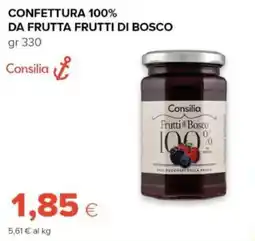 Tigre Confettura frutti di bosco Consilia offerta