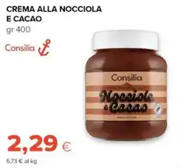Tigre Crema alla nocciola e cacao Consilia offerta