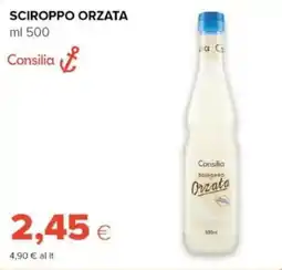 Tigre Sciroppo orzata Consilia offerta
