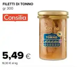 Oasi Filetti di tonno Consilia offerta